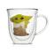 JoyJolt® 13.5oz. Star Wars™ The Mandalorian Mystic Glass Mugs, 2ct.
